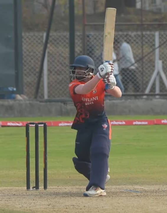 Follow-through of a Lofted Shot